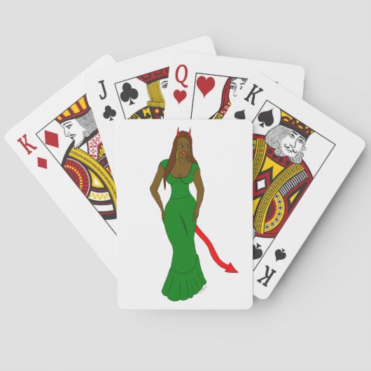 Jeu De Cartes fille du diable (dos)