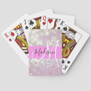 Jeu De Cartes Fille Lilac Shimmer Parties scintillant Étincelles
