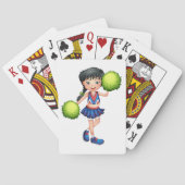 Jeu De Cartes Fille pom-pom girl (dos)