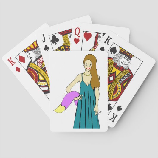 Jeu De Cartes fille rusée (dos)