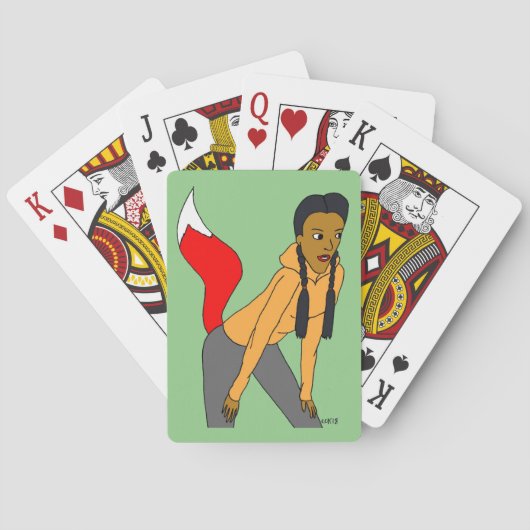 Jeu De Cartes fille rusée (dos)