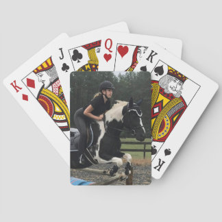 Jeu De Cartes Fille saut à cheval, Saut à cheval
