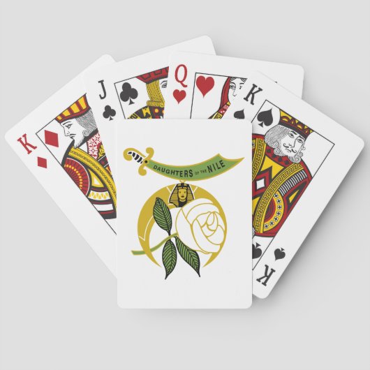 Jeu De Cartes Filles du Nil (dos)