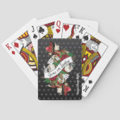 Jeu De Cartes Filles Jeu Nuit | Jeu sur les dames Reine des Coeu (dos)