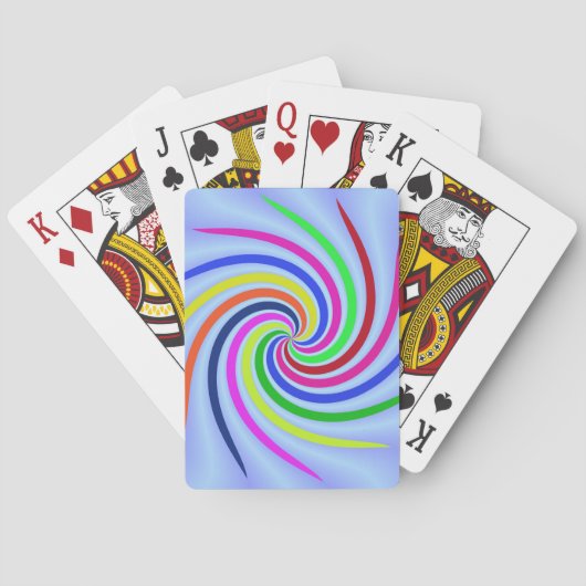 Jeu De Cartes Fils colorés (dos)