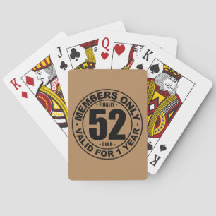 Jeu De Cartes Finally 52 club