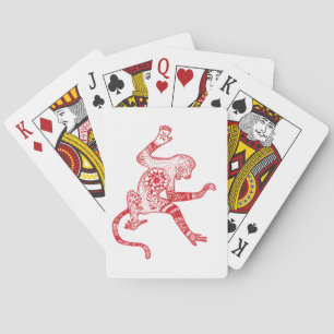 Jeu De Cartes Fire Monkey Bicycle® Poker Jouer aux cartes