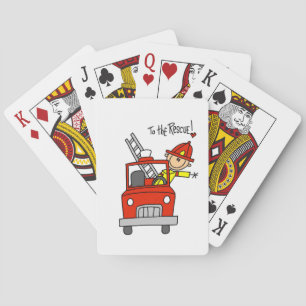 Jeu De Cartes Firefighter to the Rescue T-shirts and Gifts