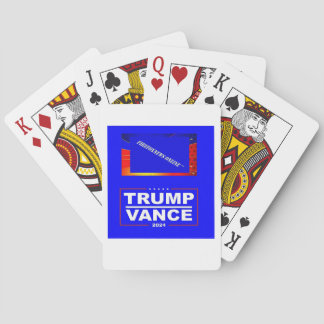 Jeu De Cartes FIREFOXNEWS ONLINE™ Cartes de Poker Trump-Vance