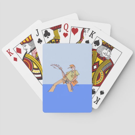 Jeu De Cartes Fisherman Poker jouer aux cartes (dos)