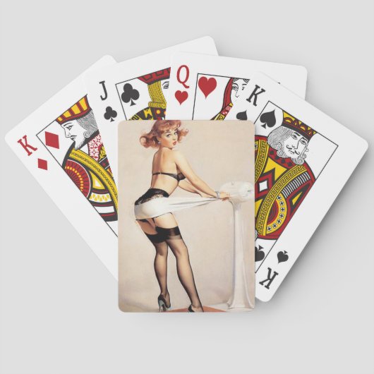 Jeu De Cartes Fitness Guru Pin Up (dos)