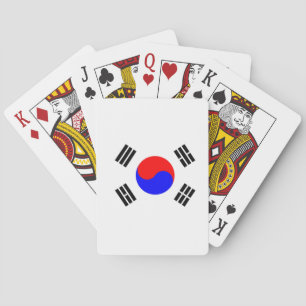 Jeu De Cartes Flag of South Korea