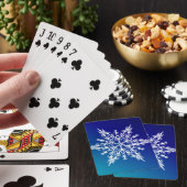 Jeu De Cartes FLAKE DE NEIGE en bleu (In Situ)