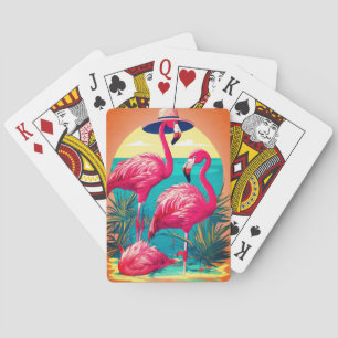 Jeu De Cartes Flamants roses de liaison orthographique Lecture d