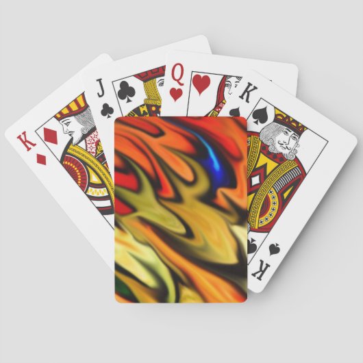 Jeu De Cartes Flaming Tiffany Flow (dos)