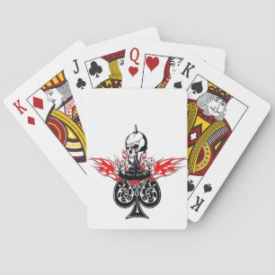 Jeu De Cartes Flammes crâniennes
