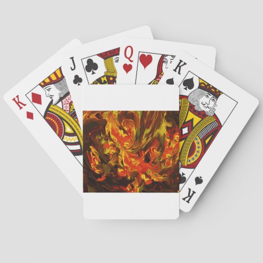 Jeu De Cartes Flammes d'amour (dos)