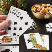 Jeu De Cartes Flapper avec citrouille (In Situ)