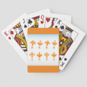 Jeu De Cartes Flèches orange (dos)