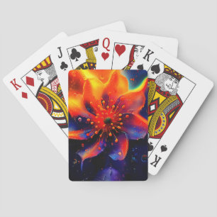 Jeu De Cartes Fleur Artsy