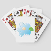 Jeu De Cartes Fleur bleue (dos)