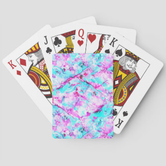 Jeu De Cartes Fleur brisée Un design lumineux coloré