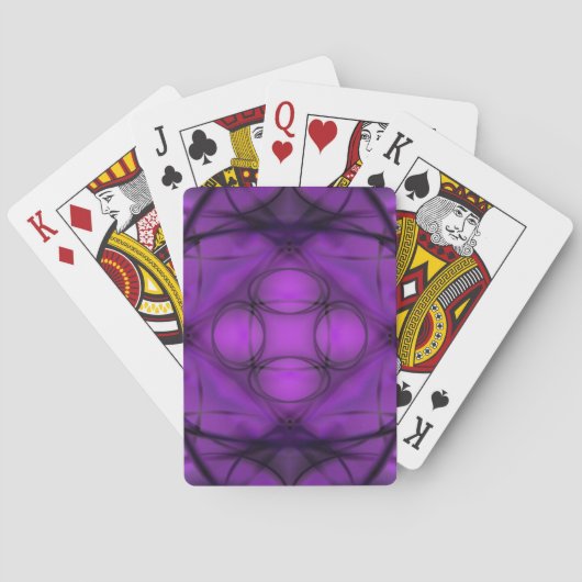 Jeu De Cartes Fleur crépusculaire (dos)