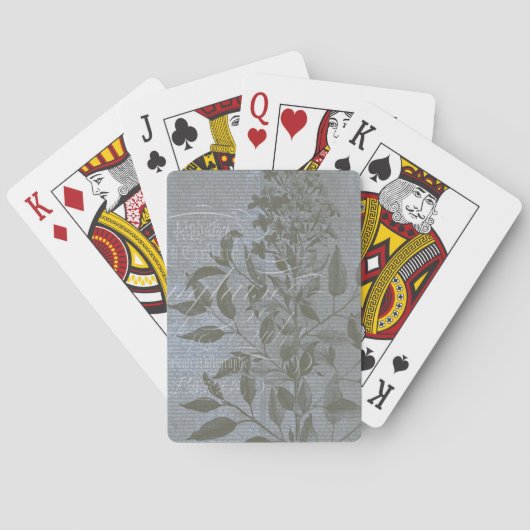 Jeu De Cartes Fleur de Bleu I (dos)