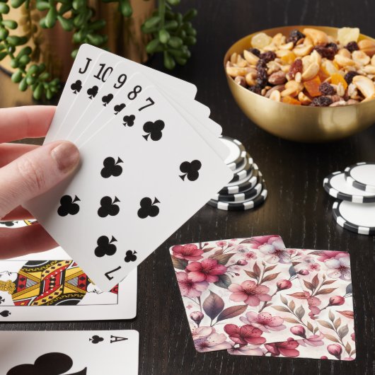 Jeu De Cartes Fleur de Cerisier (In Situ)