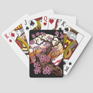 Jeu De Cartes Fleur de cerisier sauvage