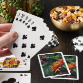 Jeu De Cartes Fleur de feu de la jungle enchantée (In Situ)