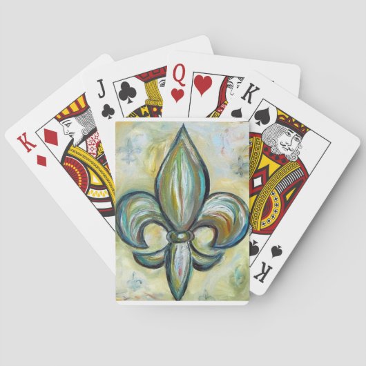 Jeu De Cartes fleur_de_lis (dos)