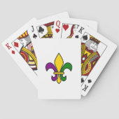 Jeu De Cartes Fleur de lys (dos)