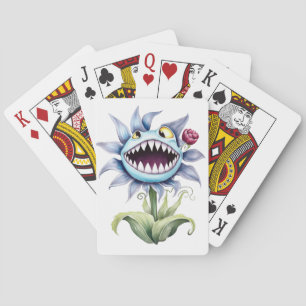 Jeu De Cartes Fleur de monstre à dents pointues