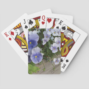 Jeu De Cartes Fleur de Pensée Violette