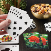 Jeu De Cartes Fleur de rose de la nature-46458 (In Situ)