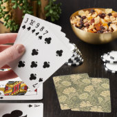 Jeu De Cartes Fleur de Sauge Chrysanthème de William Morris (In Situ)