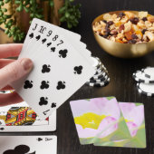 Jeu De Cartes fleur de tulipe violette claire (In Situ)