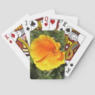 Jeu De Cartes Fleur du pavot de Californie