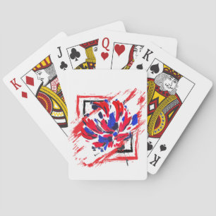 Jeu De Cartes Fleur éclatée