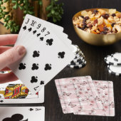 Jeu De Cartes Fleur Élégante de Papillon (2) (In Situ)