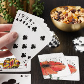 Jeu De Cartes Fleur en pleine floraison (In Situ)