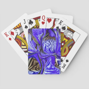 Jeu De Cartes Fleur Iris Violet