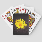 Jeu De Cartes Fleur jaune (dos)