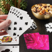 Jeu De Cartes Fleur rose (In Situ)