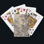 Jeu De Cartes Fleur tatouée I<br><div class="desc">Fleur</div>