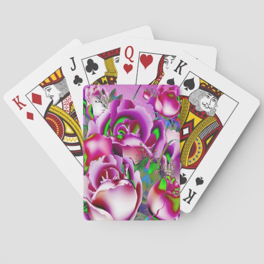 Jeu De Cartes Fleurs (dos)