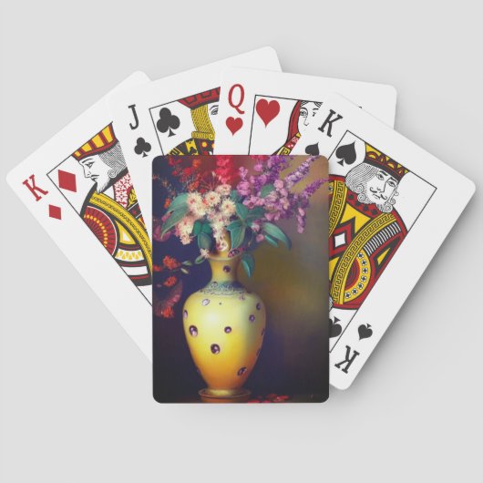 Jeu De Cartes Fleurs (dos)