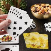 Jeu De Cartes Fleurs assez jaunes de jonquille (In Situ)