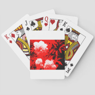 Jeu De Cartes Fleurs blanches de Stratford-sur-Avon dans le